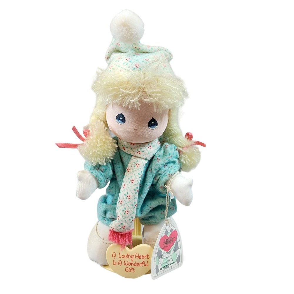 Precious Moment Inspirations from The Heart Girl Figurine Applause Brand 1990